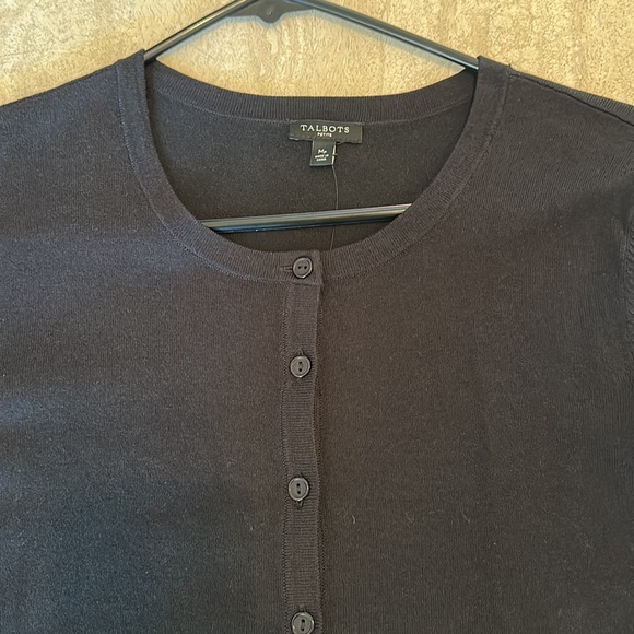NWT Talbot’s black sweater - Picture 2 of 8